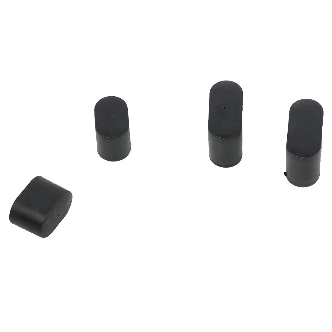 MWH Chalet Fußkappen Set 4-teilig Schwarz 1 MWH Chalet Fußkappen Set 4-teilig Schwarz