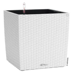 Lechuza Cube Pflanztopf 50x50x50cm Kunststoff Weiß