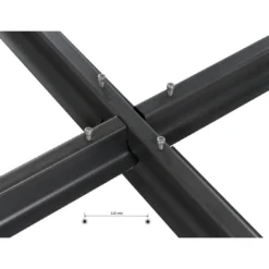 Siena Garden Kreuzständer Für Ampelschirme 100x100x6 Cm Stahl Anthrazit -Dopptler Geschaft 1041769 6