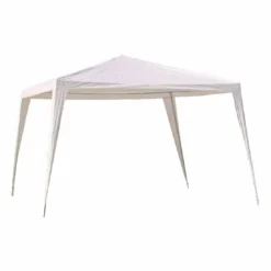 Siena Garden Sahara Gartenpavillon 300x300x250cm Stahl Weiß