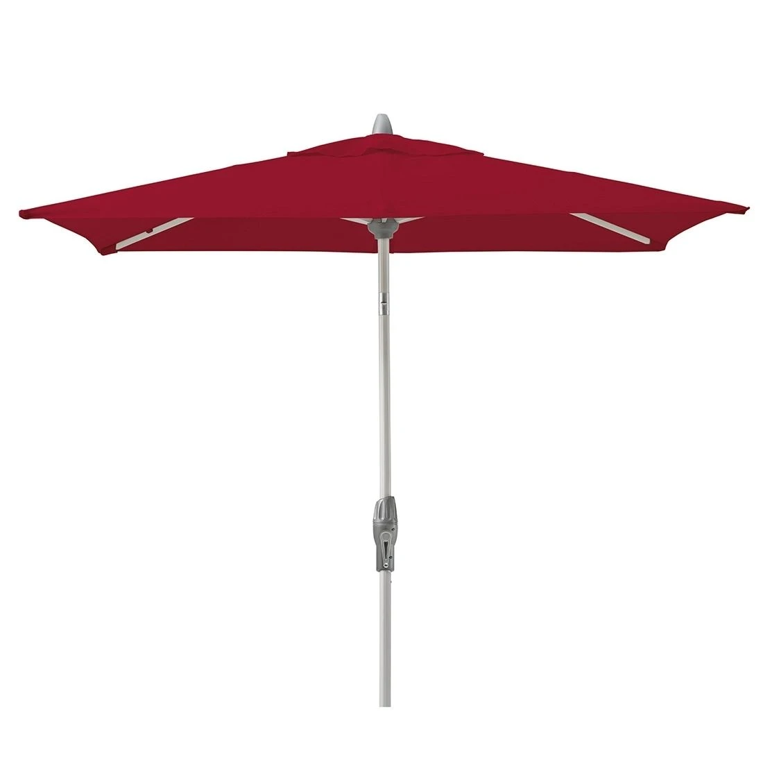 Suncomfort Shell-Turn Stockschirm 250x200 Cm Rot 1 Suncomfort Shell-Turn Stockschirm 250x200 Cm Rot