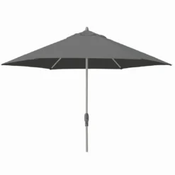 Suncomfort Shell-Turn Stockschirm Ø330 Cm Stone Grey