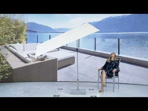 Doppler Active Mittelstockschirm 180x130cm Natur 1 Doppler Active Mittelstockschirm 180x130cm Natur