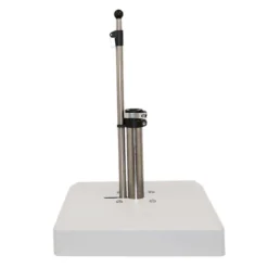 LiRo Alu-Vario 50-K Mobiler Schirmständer - Schnellspanner Weiß