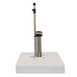 LiRo Alu-Vario 65-K Mobiler Schirmständer - Schnellspanner Weiß