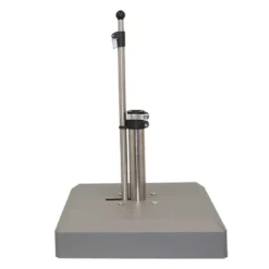 LiRo Alu-Vario 65-K Mobiler Schirmständer - Schnellspanner Graphit