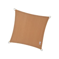 Nesling Coolfit Sonnensegel Quadrat 360x360 Cm HDPE Sand -Dopptler Geschaft 1108396 3