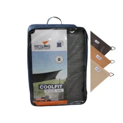 Nesling Coolfit Sonnensegel Quadrat 500x500 Cm HDPE Grau 7 Nesling Coolfit Sonnensegel Quadrat 500x500 Cm HDPE Grau -Dopptler Geschaft 1108418 4