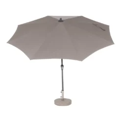Siena Garden Avio Schirm Ø300 Cm Aluminium Anthrazit/Taupe -Dopptler Geschaft 1119704 10