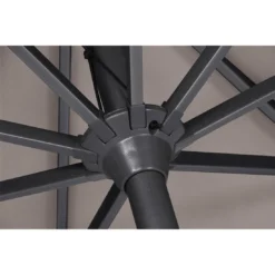 Siena Garden Avio Schirm Ø300 Cm Aluminium Anthrazit/Taupe -Dopptler Geschaft 1119704 13