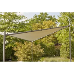 Siena Garden Berlino Gartenpavillon 300x300cm Stahl/Polyester Anthrazit/Hellgrau -Dopptler Geschaft 1211620 4