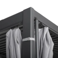 MWH Curtano Gartenpergola 540x300cm Aluminium/Olefin Matt Grau/Hellgrau 7 MWH Curtano Gartenpergola 540x300cm Aluminium/Olefin Matt Grau/Hellgrau -Dopptler Geschaft 1248547 3