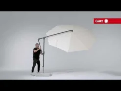Glatz Sunwing Casa Ampelschirm Ø330 Cm Cream
