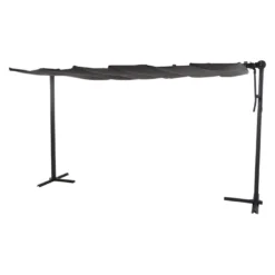 Siena Garden Enna Mittelstockschirm350x250x220 Cm Aluminium Anthrazit -Dopptler Geschaft 1261098 6