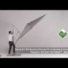 Kettler Easy Turn Ampelschirm 300x300cm Aluminium/Polyester Silber/Charcoal