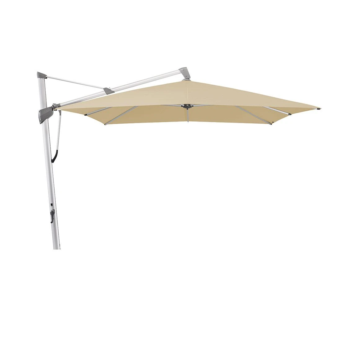 Glatz Sombrano S+ Ampelschirm 350x350cm Cream 2 Glatz Sombrano S+ Ampelschirm 350x350cm Cream – Bild 2