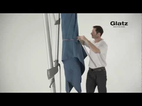 Glatz Sombrano S+ Ampelschirm Ø350cm Vanilla 1 Glatz Sombrano S+ Ampelschirm Ø350cm Vanilla