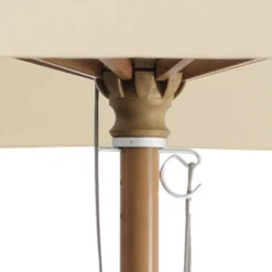 Glatz Piazzino Easy Stockschirm Ø350 Cm Eggshell -Dopptler Geschaft 842856 3