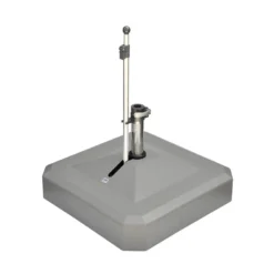 LiRo Midi Plus 100-K Mobiler Schirmständer Mit Schnellspanner Graphit