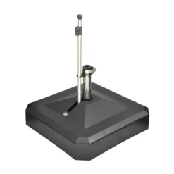 Liro Mobiler Schirmständer Midi-Plus-K 100kg Schnellspanner Anthrazit