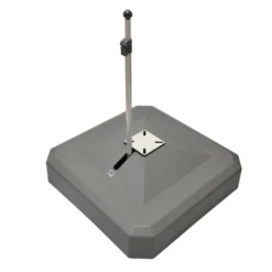 LiRo Midi Plus 100MF Mobiler Schirmständer - Flanschaufnahme Graphit