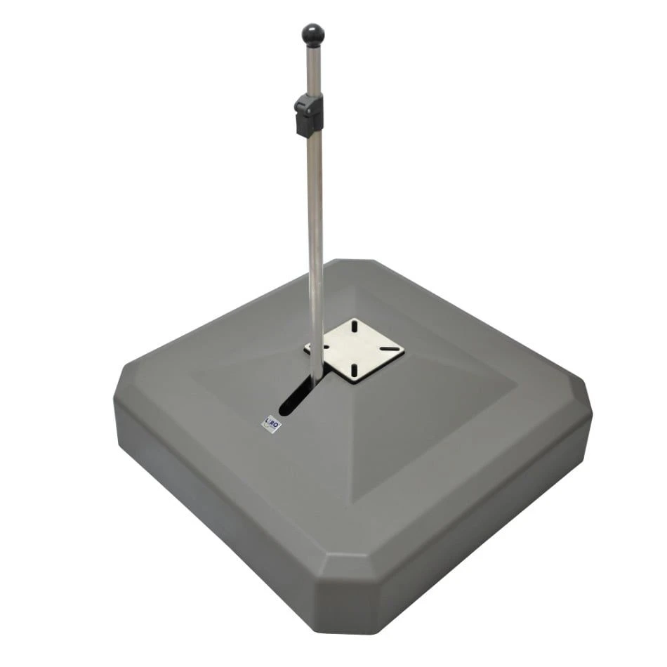 LiRo Midi Plus 100MF Mobiler Schirmständer - Flanschaufnahme Graphit 1 LiRo Midi Plus 100MF Mobiler Schirmständer - Flanschaufnahme Graphit