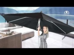 Doppler ACT Push-Up Stockschirm Ø310cm Anthrazit