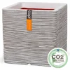 Capi Nature Rib Pflanztopf 50x50x50cm Kunststoff Elfenbein