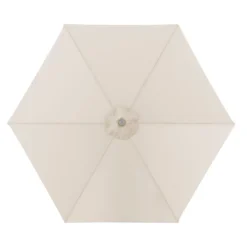 Doppler ACT Auto-Tilt Stockschirm Ø305cm Mit Kurbel Silber/Natur -Dopptler Geschaft doppler act auto tilt stockschirm mit kurbel durchm305 cm 1440332 4