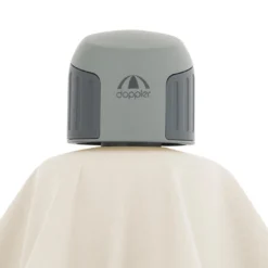 Doppler ACT Auto-Tilt Stockschirm Ø305cm Mit Kurbel Silber/Natur -Dopptler Geschaft doppler act auto tilt stockschirm mit kurbel durchm305 cm 1440332 8