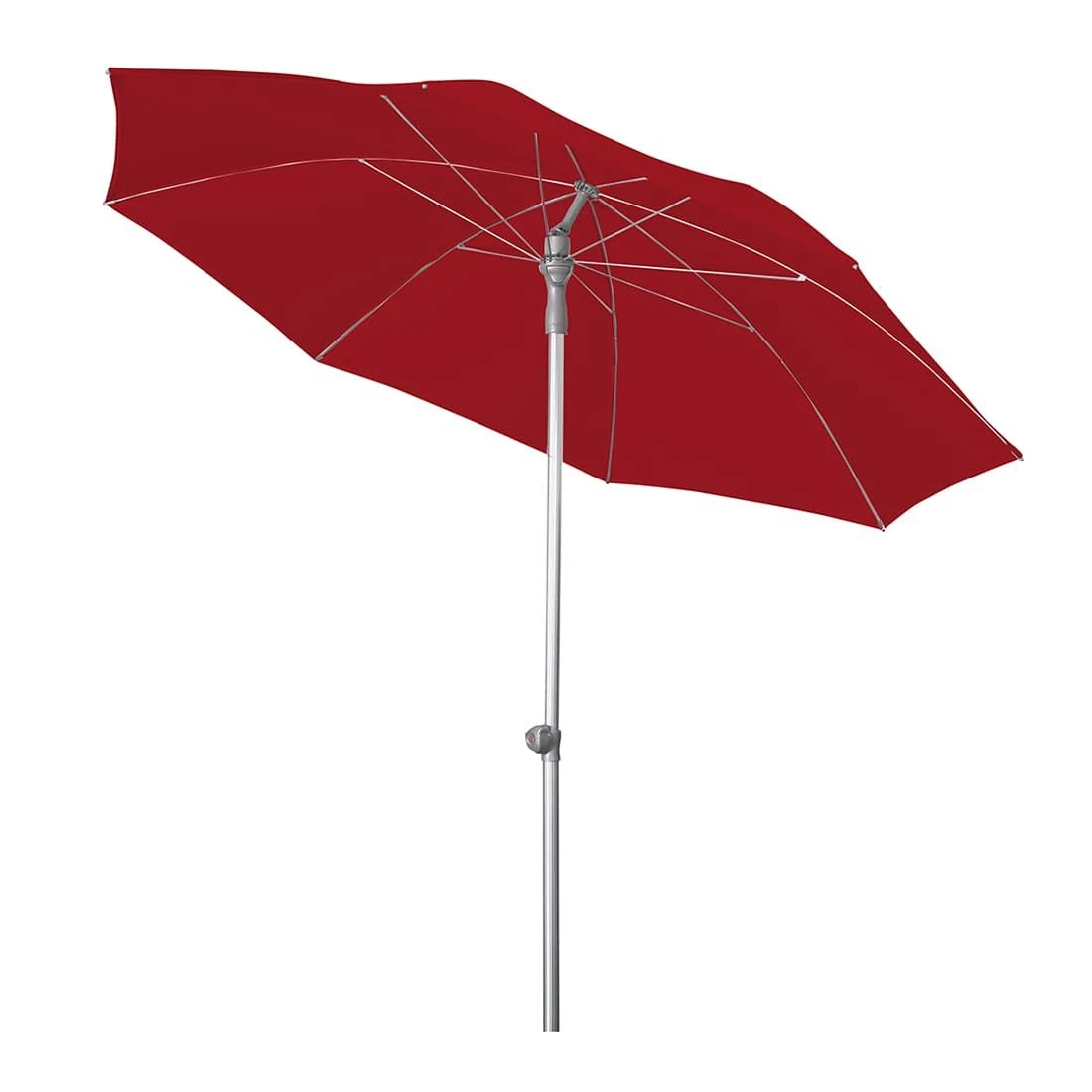 Doppler ACT Drehknick Mittelstockschirm NEO Ø200cm Rot 1 Doppler ACT Drehknick Mittelstockschirm NEO Ø200cm Rot