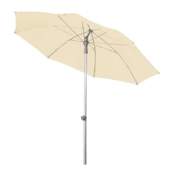 Doppler ACT Drehknick Mittelstockschirm NEO Ø200cm Natur