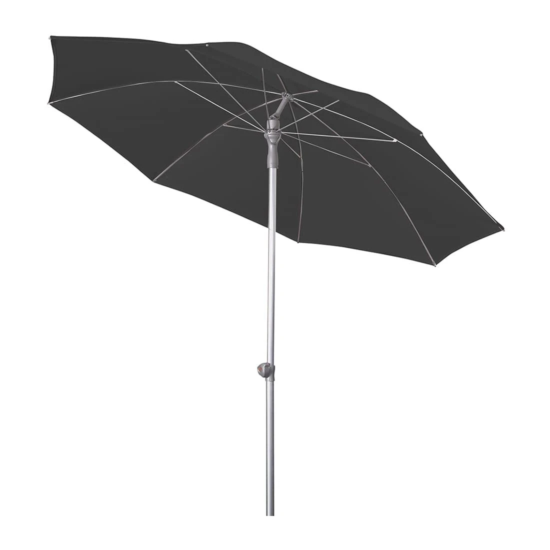 Doppler ACT Drehknick Mittelstockschirm NEO Ø200cm Anthrazit 1 Doppler ACT Drehknick Mittelstockschirm NEO Ø200cm Anthrazit