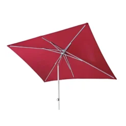 Doppler ACT Push-Up Sonnenschirm 250x200cm Rot -Dopptler Geschaft doppler act push up sonnenschirm 250x200cm 38656 2