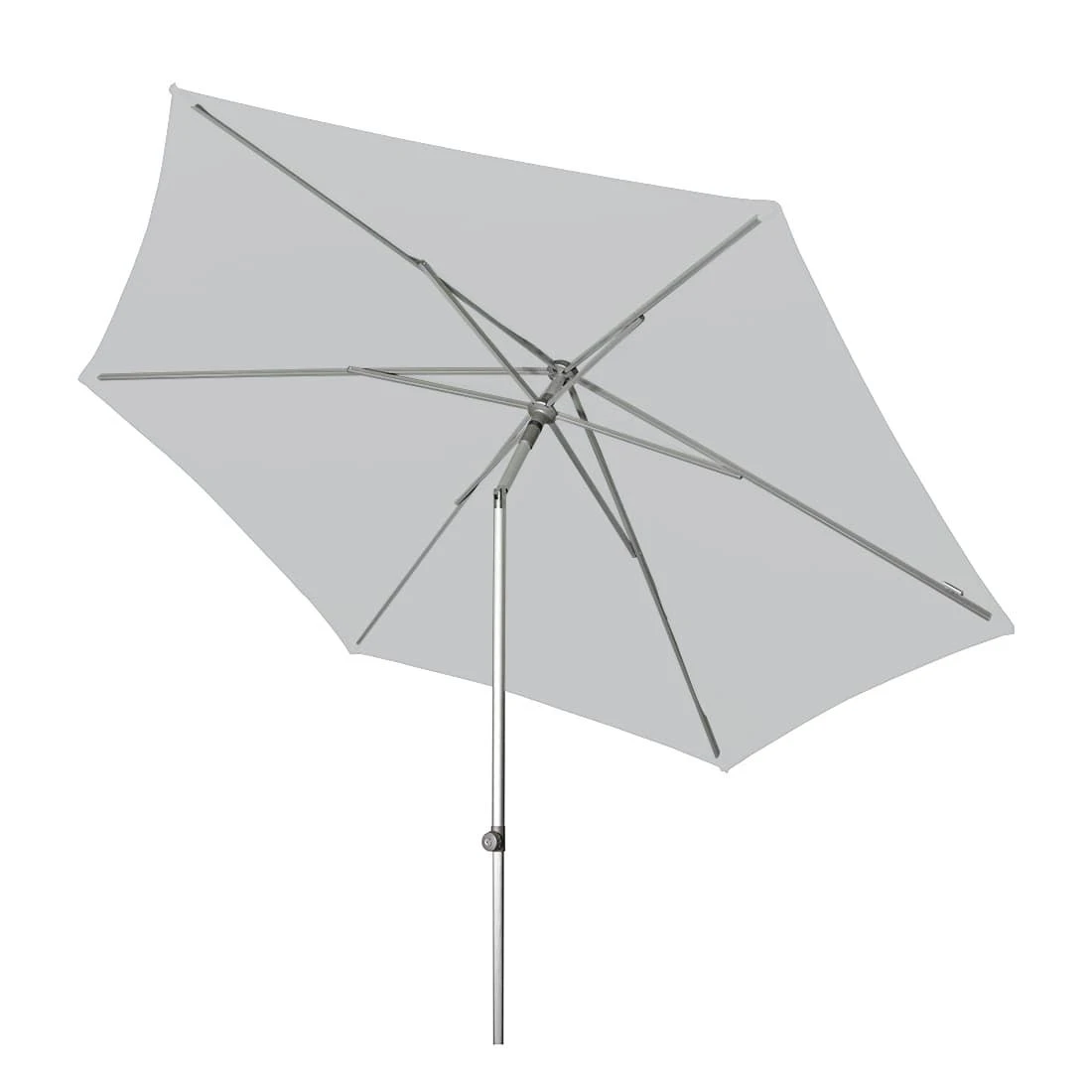 Doppler ACT Push-Up Stockschirm Ø310cm Hellgrau 1 Doppler ACT Push-Up Stockschirm Ø310cm Hellgrau