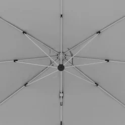 Doppler Active Pendelschirm 350x260cm Mit Windauslass Hellgrau -Dopptler Geschaft doppler active ampelschirm 350x260cm alu graphit 827 hellgrau 1247095 6