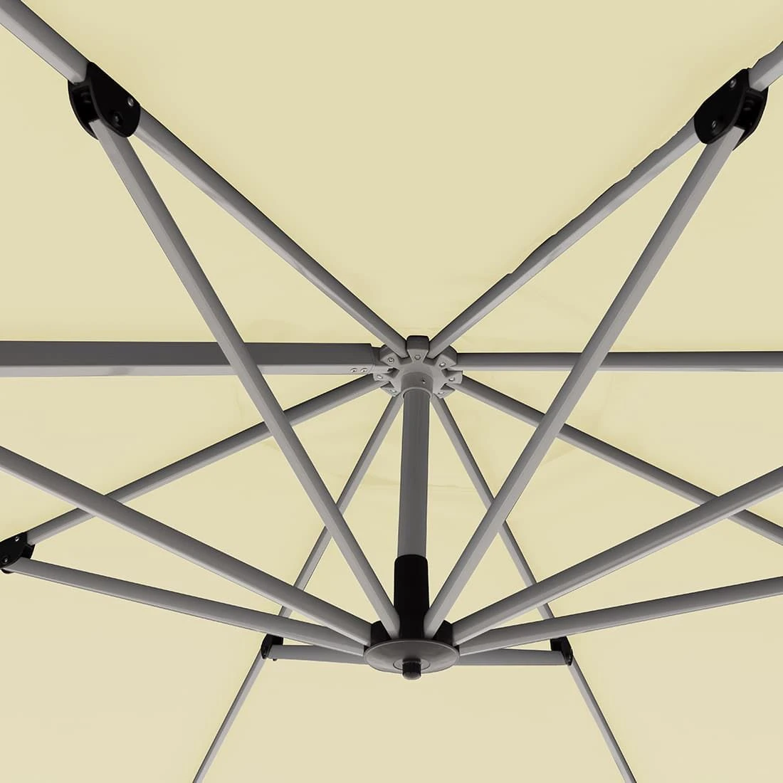 Doppler Active Ampelschirm Ø370cm Natur 7 Doppler Active Ampelschirm Ø370cm Natur – Bild 7