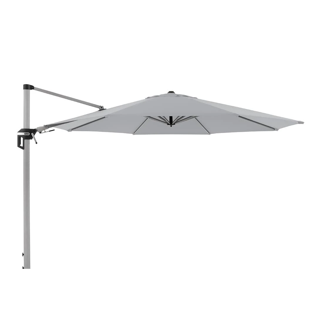 Doppler Active Ampelschirm Ø370cm Hellgrau 1 Doppler Active Ampelschirm Ø370cm Hellgrau