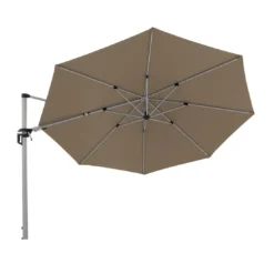 Doppler Active Ampelschirm Ø370cm Greige -Dopptler Geschaft doppler active ampelschirm o370cm alu graphit 846 greige 1247194 3