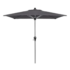 Doppler Active Mittelstockschirm 210x140cm - Mit Kurbel Anthrazit