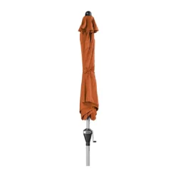 Doppler Active Mittelstockschirm Ø210cm - Mit Kurbel Terracotta -Dopptler Geschaft doppler active balkonschirm o210cm alu kurbel auto tilt terracotta 1248041 4