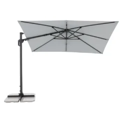 Doppler Active Green Edition Ampelschirm 310x210cm Hellgrau -Dopptler Geschaft doppler active green edition ampelschirm 310x210cm 1446844 5