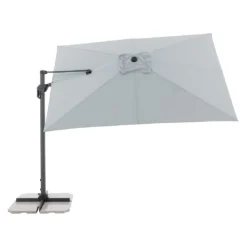 Doppler Active Green Edition Ampelschirm 310x210cm Hellgrau -Dopptler Geschaft doppler active green edition ampelschirm 310x210cm 1446844 6