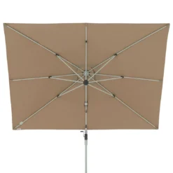 Doppler Active Pendelschirm 350x260cm Mit Windauslass Greige -Dopptler Geschaft doppler active ii ampelschirm 350x260cm alu graphit 846 greige 1307848 6