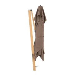 Doppler Alu-Wood Ampelschirm 400x300cm Holzoptik/Alu -846 Greige -Dopptler Geschaft doppler alu wood ampelschirm 400x300cm holzoptik alu 846 greige 1247898 6