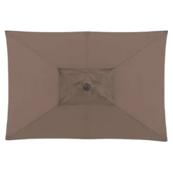 Doppler Alu-Wood Ultra Mittelstockschirm 210x140cm Greige -Dopptler Geschaft doppler alu wood ultra balkonschirm 210x140cm 1355786 4