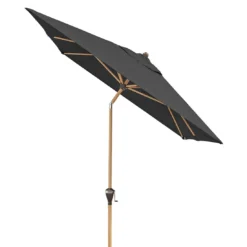 Doppler Alu-Wood Ultra Stockschirm 300x200cm Aluminium/Holzoptik Anthrazit -Dopptler Geschaft doppler alu wood ultra stockschirm 300x200cm aluminium holzoptik 1350517 3