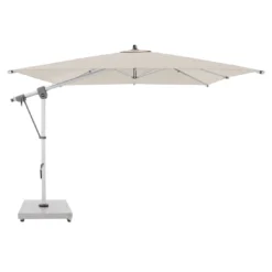 Doppler Ampelschirm Expert 300x300cm Natur
