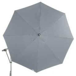 Doppler Expert Ampelschirm Ø350 Axial Schwenkbar Hellgrau -Dopptler Geschaft doppler expert ampelschirm o350 axial schwenkbar 54918 3