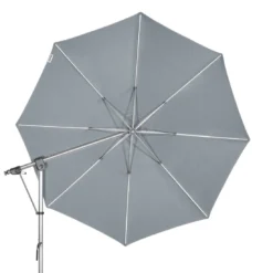 Doppler Expert Ampelschirm Ø350 Axial Schwenkbar Hellgrau -Dopptler Geschaft doppler expert ampelschirm o350 axial schwenkbar 54918 5